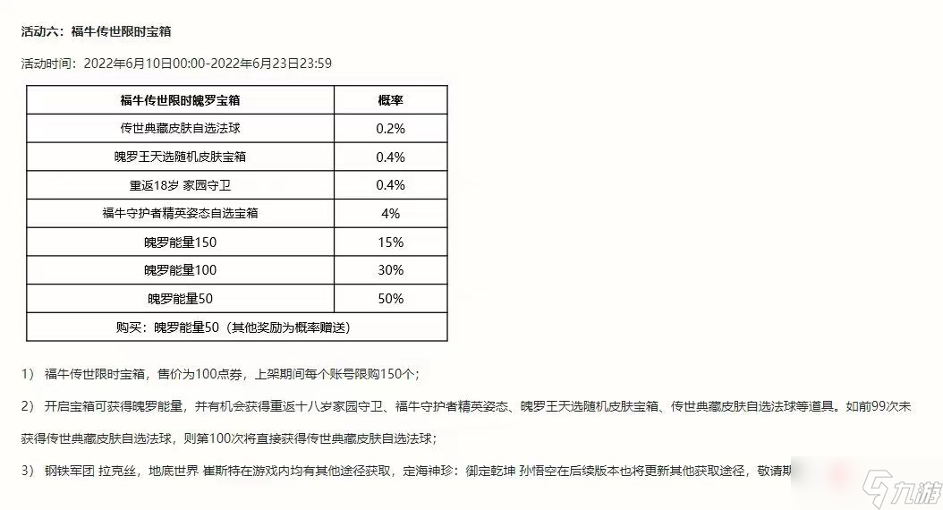 英雄联盟手游3.2B版本福牛传世宝箱上线，消极游戏将严惩
