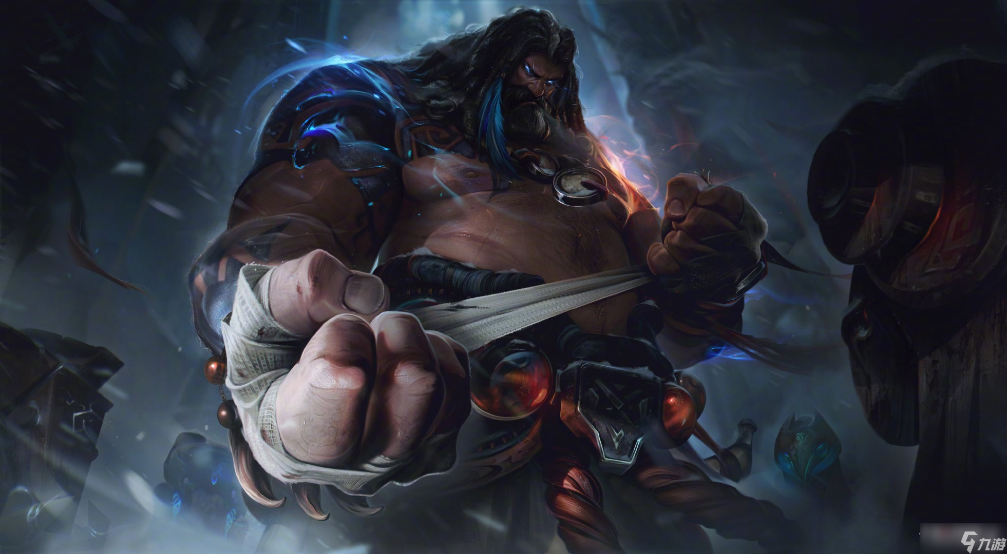《LOL》乌迪尔重做皮肤特效展示