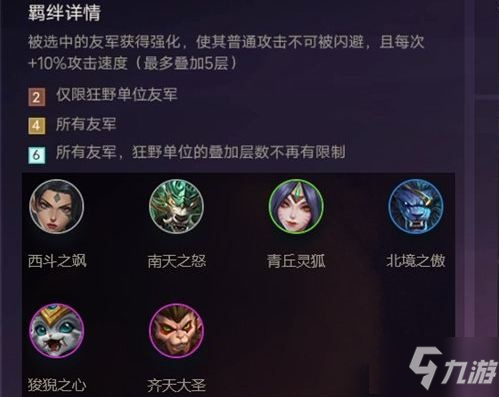 《金铲铲之战》有哪些羁绊