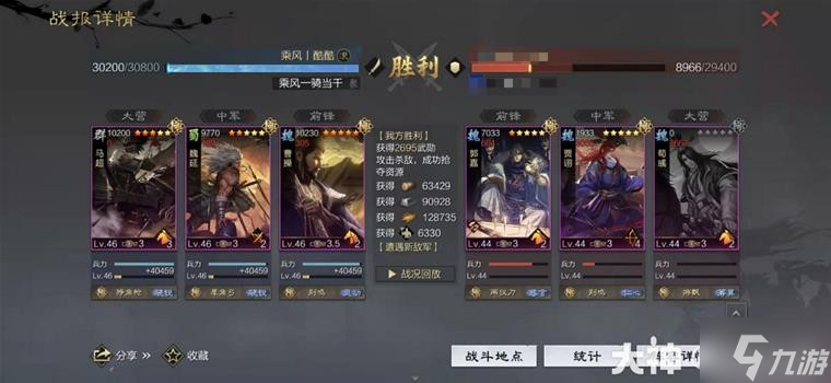 《率土之滨》当前版本10大强力队伍