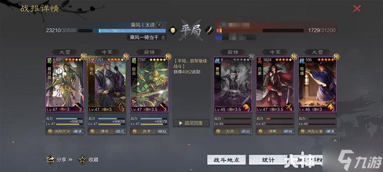 《率土之滨》当前版本10大强力队伍