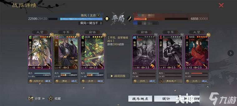 《率土之滨》当前版本10大强力队伍