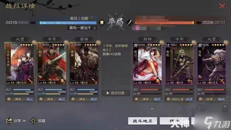 《率土之滨》当前版本10大强力队伍