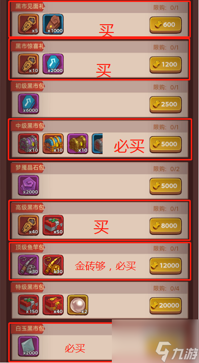 咸鱼之王银杏商店换购优先级推荐
