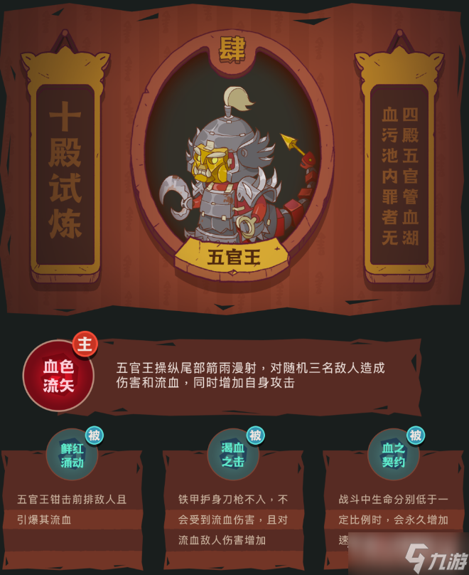 《咸鱼之王》十殿试炼五官王打法攻略