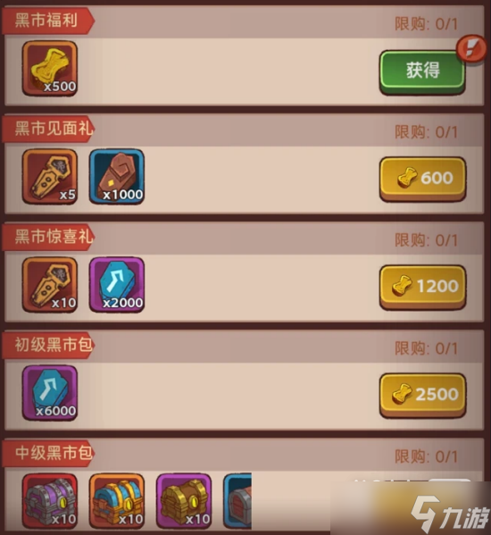 《咸鱼之王》黑市周省钱攻略一览