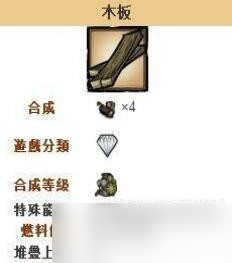 《饥荒》木板怎么做？木板制作方法分享