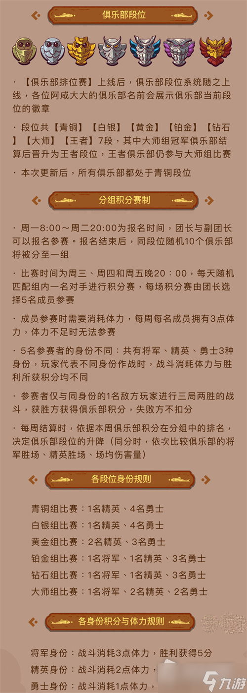 《咸鱼之王》俱乐部排位赛玩法攻略介绍