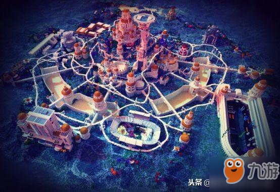 《我的世界》的亚特兰蒂斯 这种规模才配得上海王