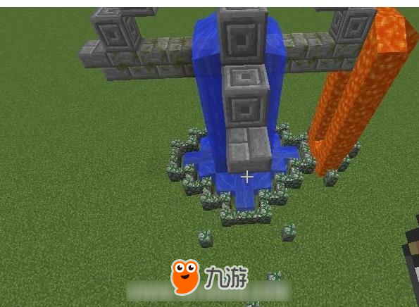 我的世界中国版喷泉怎么做 喷泉有什么用