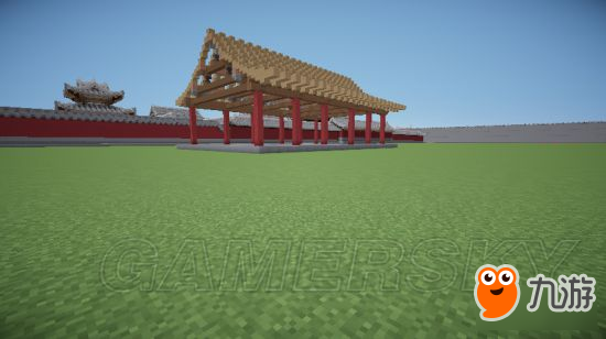 《我的世界》五开间悬山中国建筑图文教程