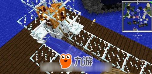 我的世界自动造雪机制作教程 刷雪机怎么做