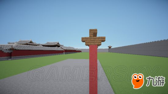 《我的世界》五开间悬山中国建筑图文教程