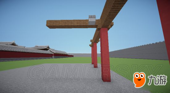 《我的世界》五开间悬山中国建筑图文教程