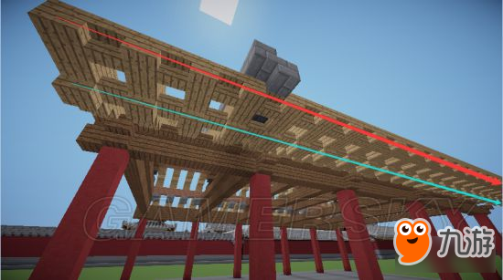 《我的世界》五开间悬山中国建筑图文教程