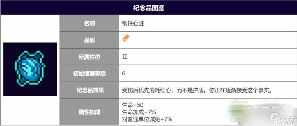 霓虹深渊无限钢铁心脏怎么样
