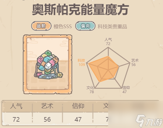 最强蜗牛奥斯帕克能量魔方介绍