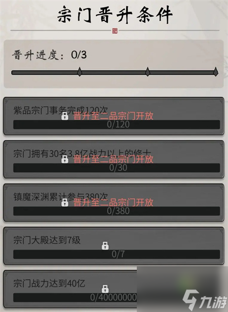 一念逍遥宗门品阶提升攻略解析