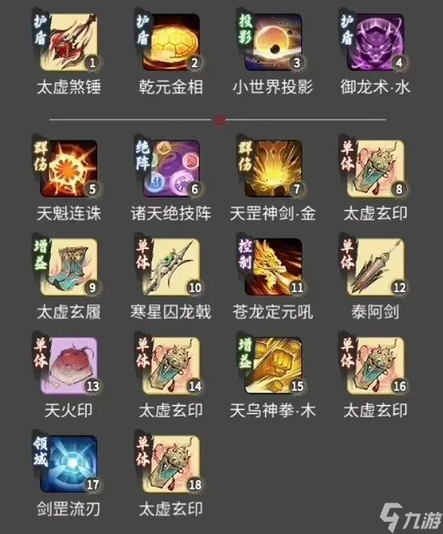 《一念逍遥》体修仙界神通搭配