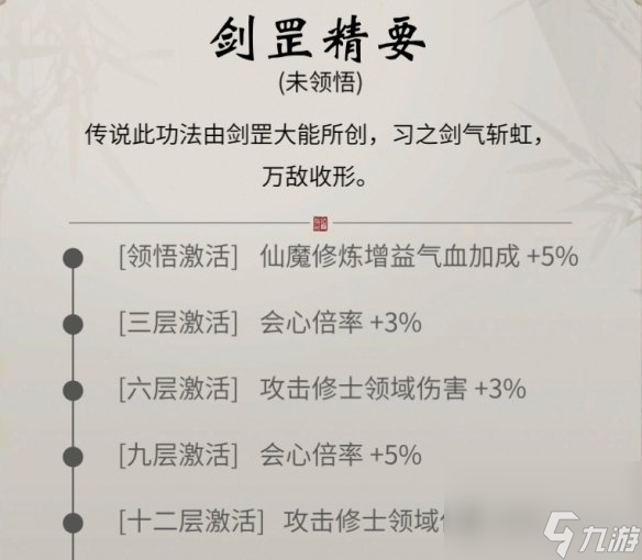 《一念逍遥》剑罡精要解析：剑罡精要的威力如何？