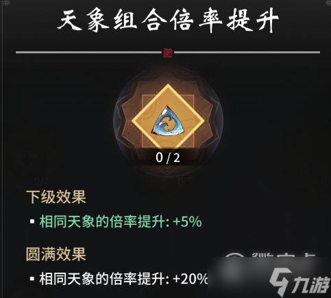 一念逍遥天象玩法改动
