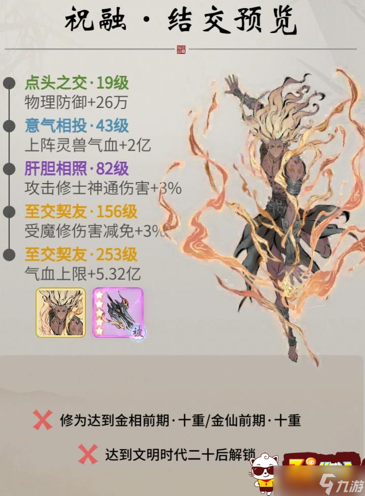一念逍遥祝融怎么样 新仙友祝融介绍一览