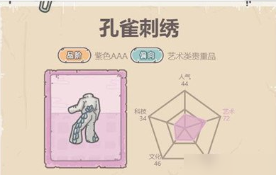 最强蜗牛孔雀刺绣怎么获得 获取方法与属性介绍一览