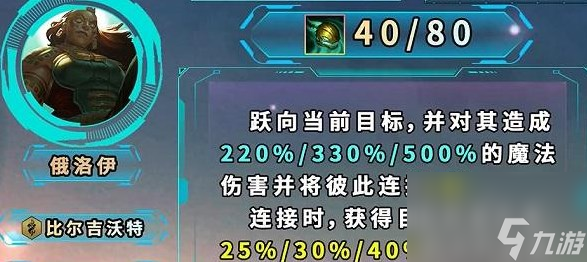 《云顶之弈》s9.5俄洛伊羁绊效果