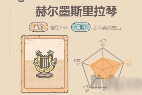 最强蜗牛赫尔墨斯里拉琴怎么样 最强蜗牛赫尔墨斯里拉琴贵重品介绍