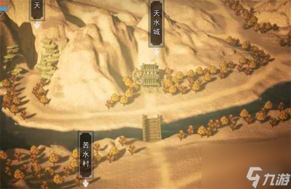 《逸剑风云决》大地图展示