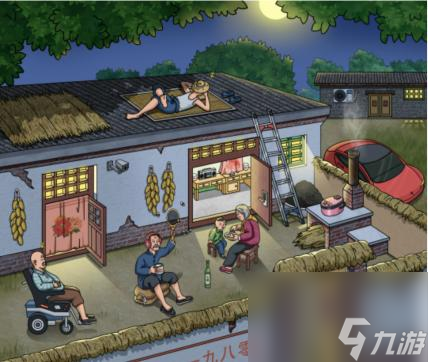文字玩出花怀旧乘凉怎么过-通关攻略