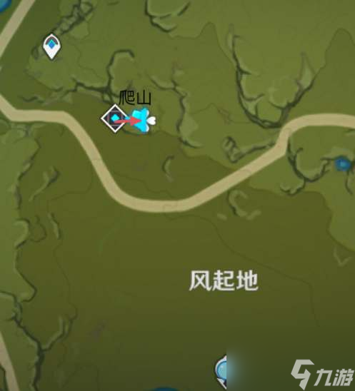 原神蒲公英籽高效采集路线图2023