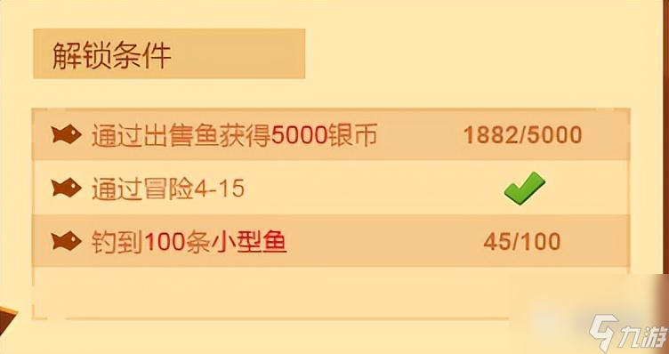 疯狂骑士团钓鱼攻略图鉴