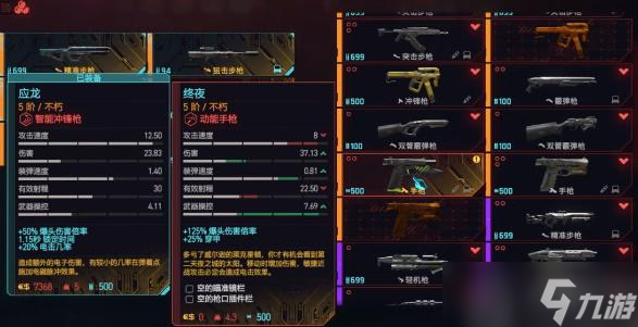 赛博朋克2077动能手枪终夜获取攻略