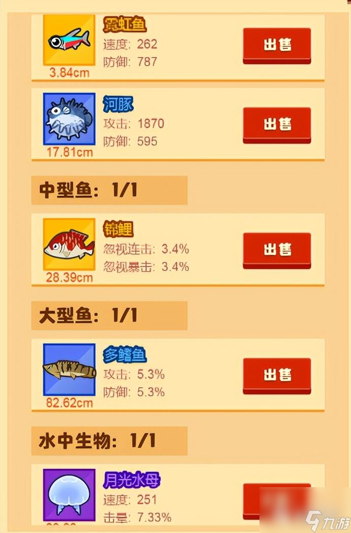疯狂骑士团钓鱼攻略图鉴