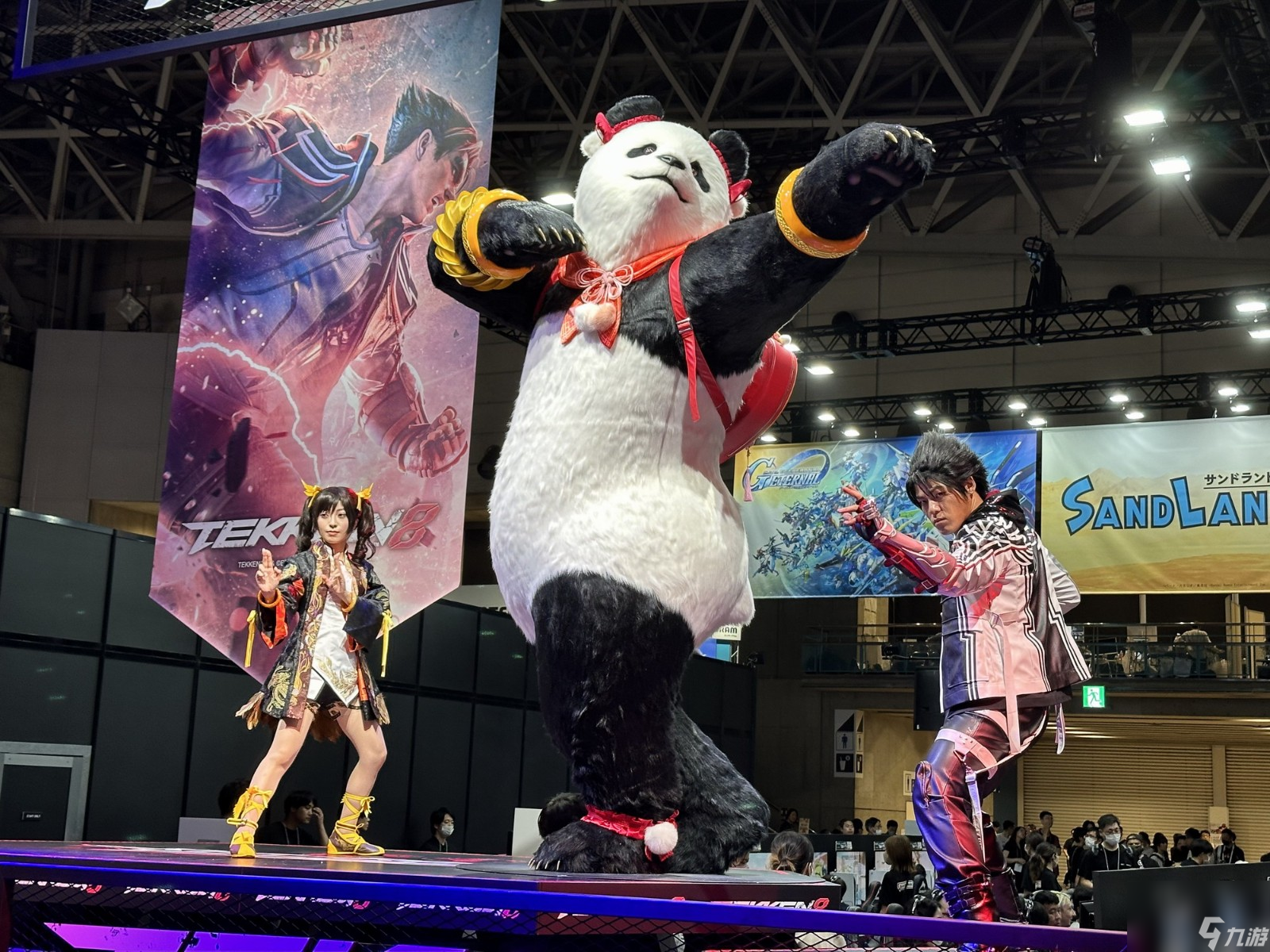 TGS23《铁拳8》展台凌晓雨Cos 很漂亮还原度高