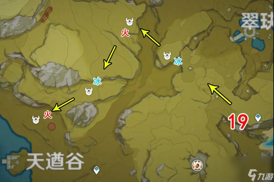 原神深渊法师分布图