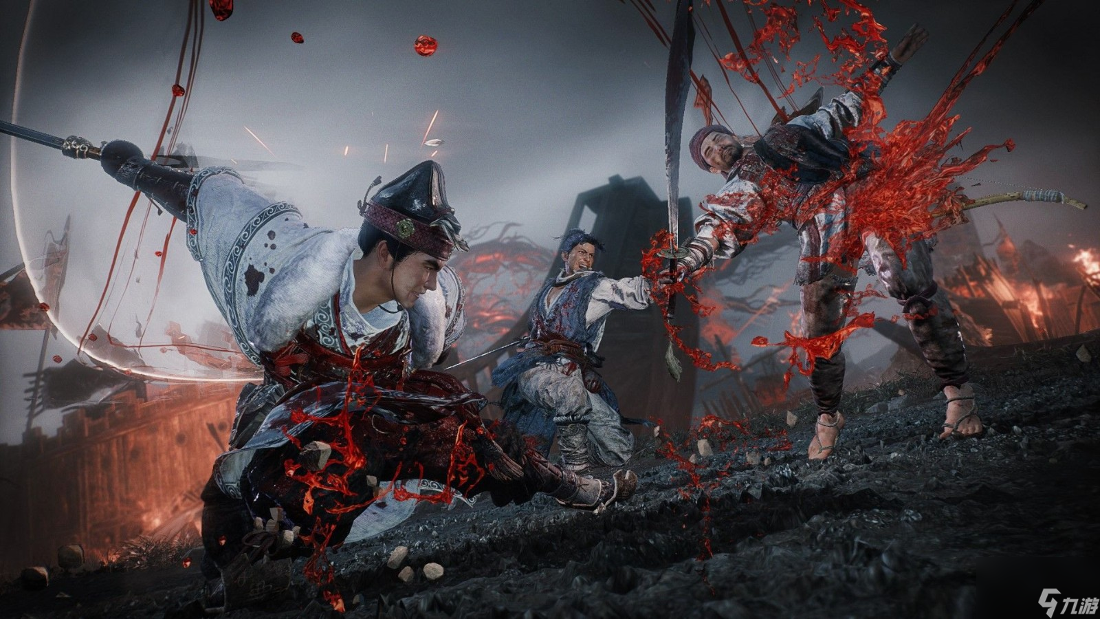 《卧龙：苍天陨落》DLC称霸江东新截图：新武将敌人武器等