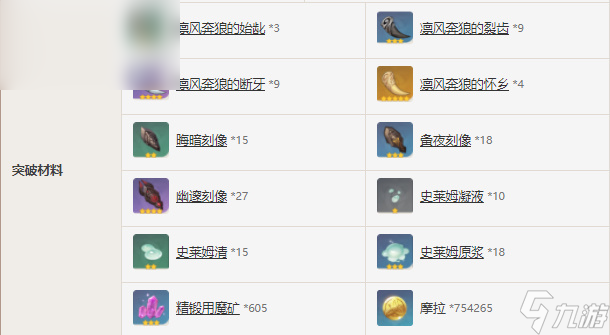 原神风信之锋属性介绍