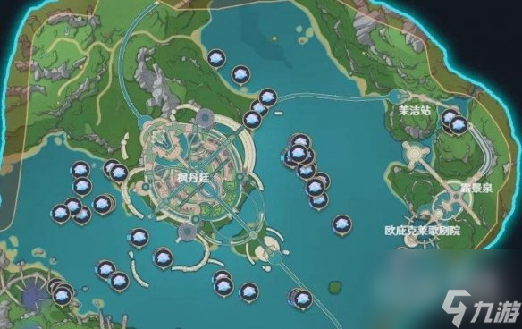 原神海露花高效采集路线攻略一览 原神海露花高效采集路线攻略详情
