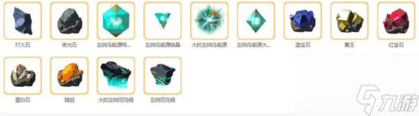 塞尔达传说：王国之泪素材效果介绍