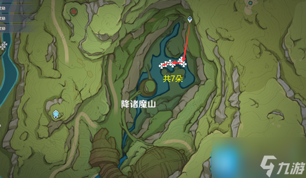 原神月莲哪里多-月莲采集路线图大全