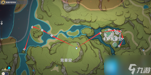 原神月莲哪里多-月莲采集路线图大全