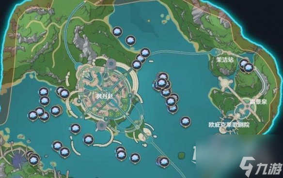 原神海露花高效采集路线攻略详情
