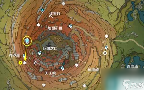 原神40全9个老石在哪