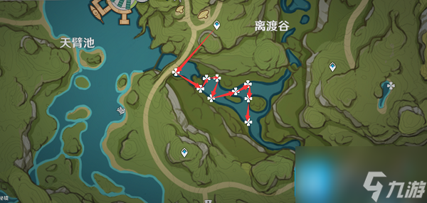 原神月莲哪里多-月莲采集路线图大全