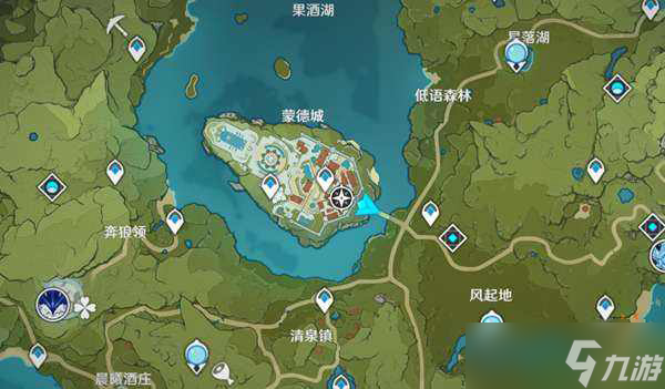 原神全飞禽位置大全