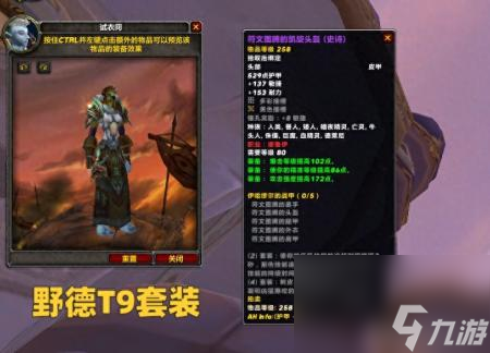 牧师T9套装效果（魔兽世界P3各职业T9套装搭配）