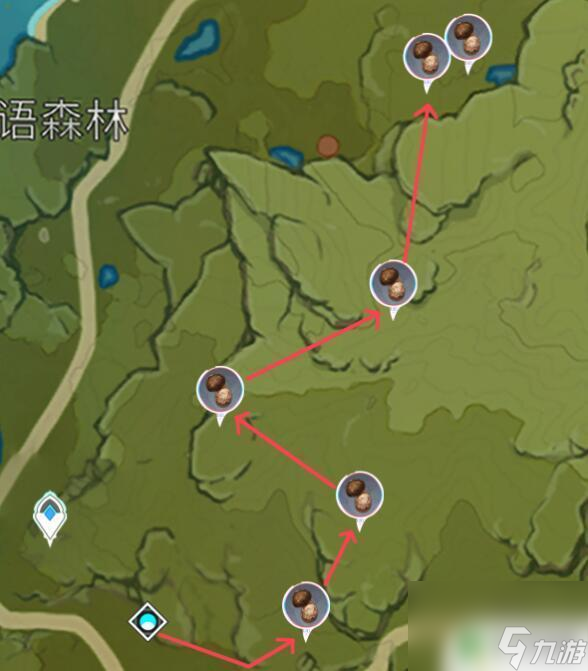 原神中哪里有松茸 原神松茸采集点详细位置