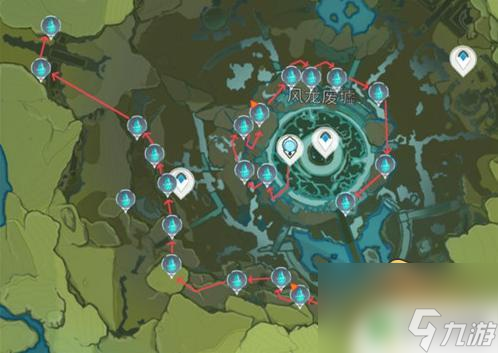 原神挖矿路线图水晶 原神水晶块采集点在哪里